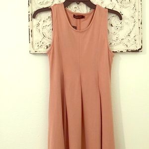 mauve flowy maxi dress
